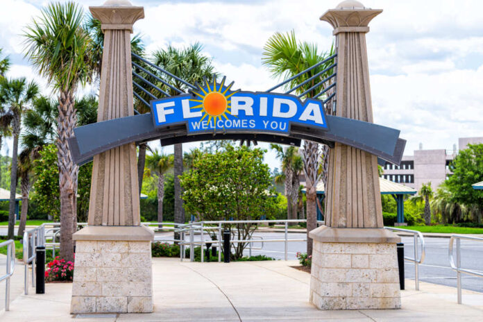Cantonment,,Usa,-,April,24,,2018:,Florida,Welcome,Center,At