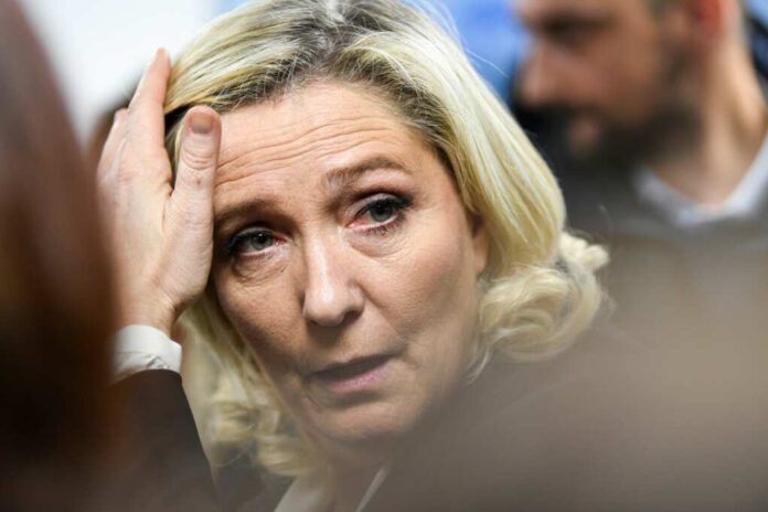 Marine,Le,Pen,,Candidate,Of,The,Political,Party,"le,Rassemblement