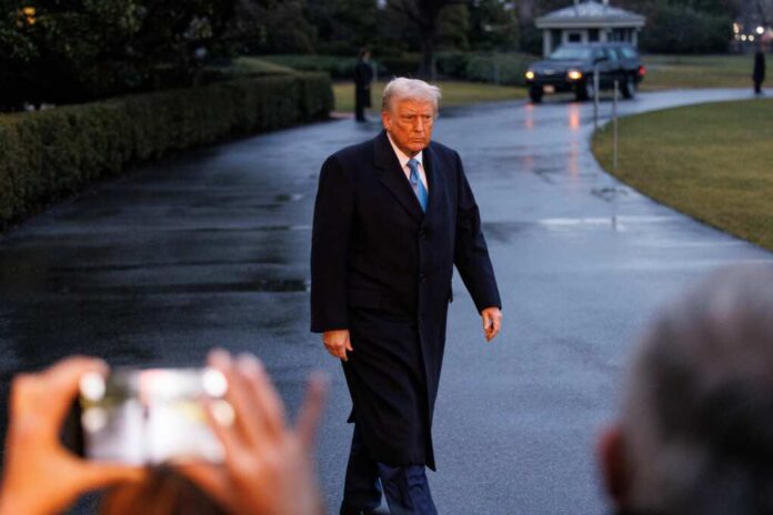 Washington,,January,31,2025:,President,Donald,Trump,Exits,The