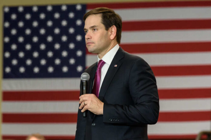 Columbia,,South,Carolina,-,February,10,,2016:,Presidential,Candidate,Marco