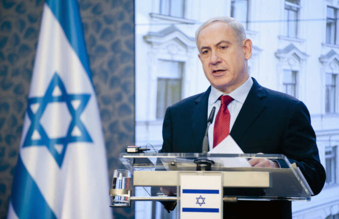 Prague,-,December,5:,Israeli,Prime,Minister,Benjamin,Netanjahu,During