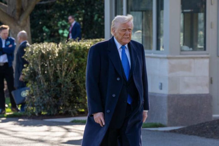 Washington,Dc,,United,States,,March,21,2025:president,Donald,Trump,Stops