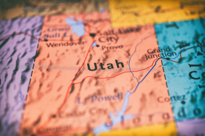Utah,Map,Background