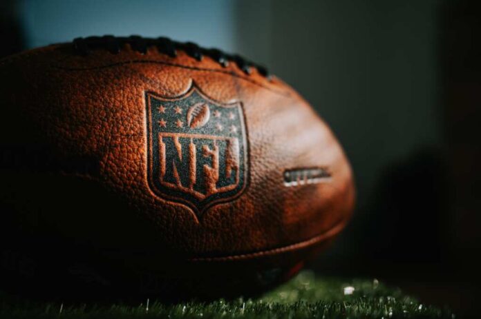 New,York,,Usa,,September,11,,2023:,Nfl,Game,Ball:,Logo