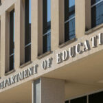 Trans Wrestler Allegation Sparks Federal Probe Exterior view of the U.S. Department of Education building with prominent signage