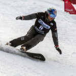 Snowboarder Strips in Sub-Zero Olympic Celebration