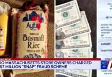 2 Massachusetts store owners charged in $7M SNAP fraud