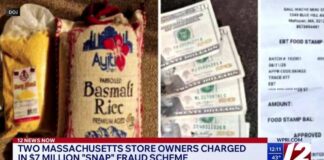 2 Massachusetts store owners charged in $7M SNAP fraud