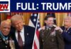 President Trump participates in Medal of Honor ceremony