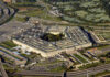 Trump’s Iran Ultimatum Sparks Pentagon Jitters Aerial view of the Pentagon building surrounded by roads and greenery
