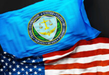 FTC Pounces: Youth Gender Claims Under Fire The Federal Trade Commission emblem on a blue background alongside the American flag