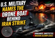 Drone Boats Hit Iran’s Naval Nerve U.S. military names the drone boat behind Iran strike