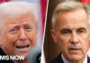 Legal Wall Blocks Trump Tariff Gambit 'Bad public policy': Reaction to Trump slapping new 50% tariffs on Canadian goods