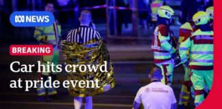 Berlin car ramming kills at least one near pride event | ABC NEWS