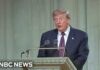 Two-State Sendoff Raises Eyebrows Trump delivers emotional tribute at funeral for Lindsey Graham