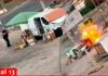 Terrifying Chase: Drone Targets Market Worker Hunted from the sky: Russian drone wounds market vendor in Kherson -chilling footage captures attack