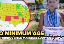 California’s Quiet Marriage Backdoor Exposed ‘No minimum age’ | Former child brides demand California set 18 as the minimum age for marriage