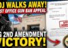 Gun Carry Twist Inside Post Offices HUGE 2A WIN: DOJ Abandons Post Office Gun Ban Appeal