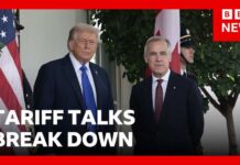 Canada says it will match US tariffs ‘dollar for dollar’ as trade talks break down | BBC News