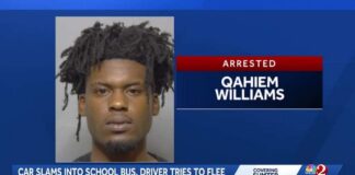 Suspect fleeing deputies crashes into Sumter County school bus transporting 19 kids