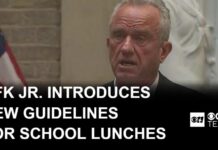 Real Food Push Upends School Cafeterias RFK Jr. introduces new guidelines for school lunches