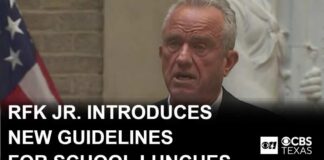 RFK Jr. introduces new guidelines for school lunches