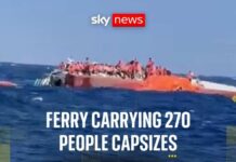 Deadly Capsize Near Cyprus Sparks Chaos Passenger ferry with 270 people on board capsizes off northern Cyprus