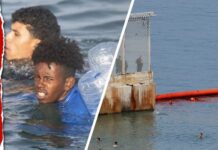 Mass Border Rush Sparks Floating Wall Spanish Officials Install Floating Barriers as Over 48,000 Migrants Are Sent Back to Morocco