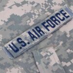 Snapchat Grooming Exposed Inside Air Force U.S. Air Force name tape on digital camouflage uniform