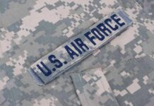Snapchat Grooming Exposed Inside Air Force U.S. Air Force name tape on digital camouflage uniform