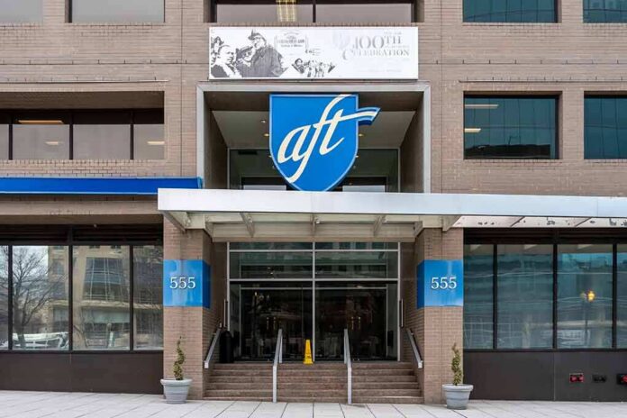shutterstock_1649056201 aft headquarters building entrance with blue shield logo