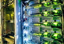 Shocking Uploads Trigger Massive Payout Server rack with network cables and glowing indicator lights