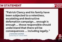 Defamation Hammer Poised Over Influencers Patrick Clancy at center of 'destructive defamation campaign,' attorney says