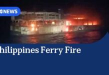 Several dead after passenger ferry fire in the Philippines | ABC NEWS