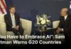 Data Center Gold Rush Sparks Revolt “Using AI Is Non-Negotiable”: Sam Altman Sends Direct Message to G20 Governments | AI1G