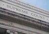 Supreme Court Shock Looms Over Women’s Sports Supreme Court building facade with classical columns