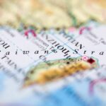 Logistics Nightmare Awaits Taiwan Invaders Close-up of map showing the Taiwan Strait