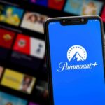 Paramount-Warner Juggernaut Inches Closer Smartphone showing Paramount+ app on blue screen