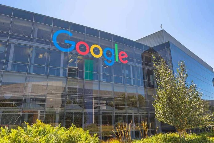 shutterstock_488632870 Google headquarters glass building exterior on a sunny day
