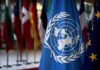 Survivor’s Rebuke Shakes United Nations United Nations flag among international flags