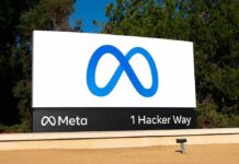 Billionaire Tax Panic Sparks Wild Meta Move Meta logo sign at 1 Hacker Way outside headquarters