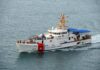 Debris Found – Six Missing After Medevac Flight U.S. Coast Guard patrol boat cruising at sea